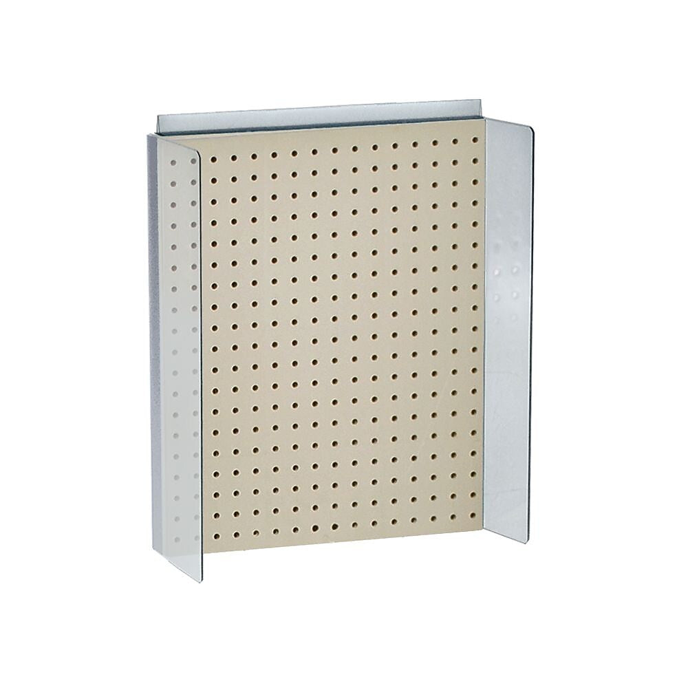 Azar Displays 16" x 20.25" Pegboard Powerwing Display Almond