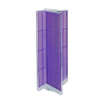 Azar Displays 16" x 60" Pegboard Floor Display, Purple (700420-PUR)