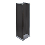 Azar Displays 60" x 16" Pegboard Floor Display H-Spinner Black