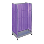 Azar Displays 36" x 66" Pegboard Floor Display H Unit Purple