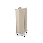 Azar Displays 13.5" x 44" Pegboard Pinwheel Unit Almond
