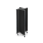 Azar Displays 13.5" x 44" Pegboard Pinwheel Unit, Black (700443-BLK)