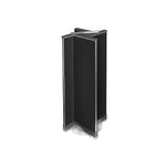 Azar Displays 13.5" x 44" Plastic Pegboard Pinwheel Unit Black