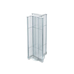 Azar Displays 13.5" x 44" Plastic Pegboard Pinwheel Unit Clear