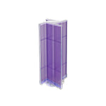 Azar Displays 13.5" x 44" Plastic Pegboard Pinwheel Unit Purple
