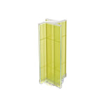 Azar Displays 13.5" x 44" Plastic Pegboard Pinwheel Unit, Yellow (700444-YEL)