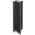 Azar Displays 13.5" x 60" Pegboard Display Pinwheel Spinner Black