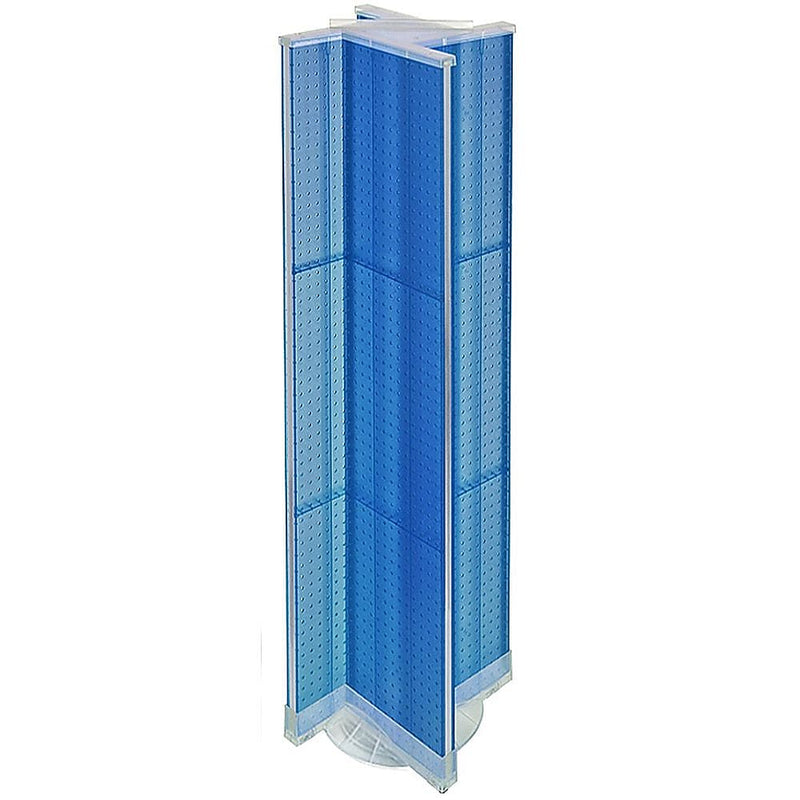 Azar Displays 13.5" x 60" Pegboard Display Pinwheel Spinner Blue