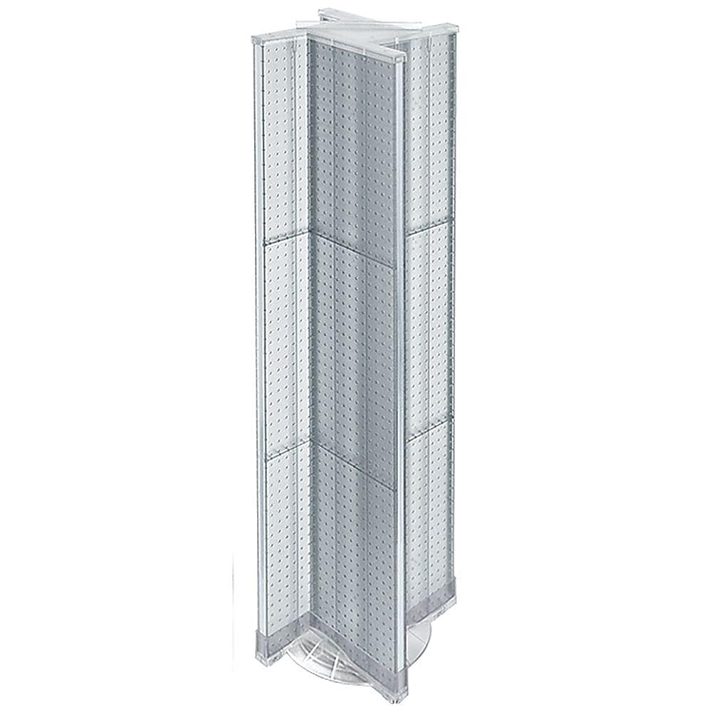 Azar Displays 13.5" x 60" Pegboard Display Pinwheel Spinner Clear