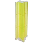 Azar Displays 13.5" x 60" Pegboard Display Pinwheel Spinner Yellow