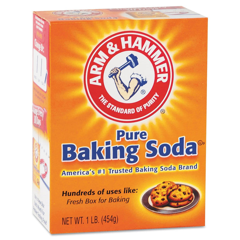 Arm & Hammer Baking Soda, 16 oz., 24 Boxes/Carton (CDC3320084104)