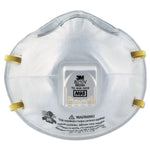 3M Particulate Respirator, White, 10/Carton