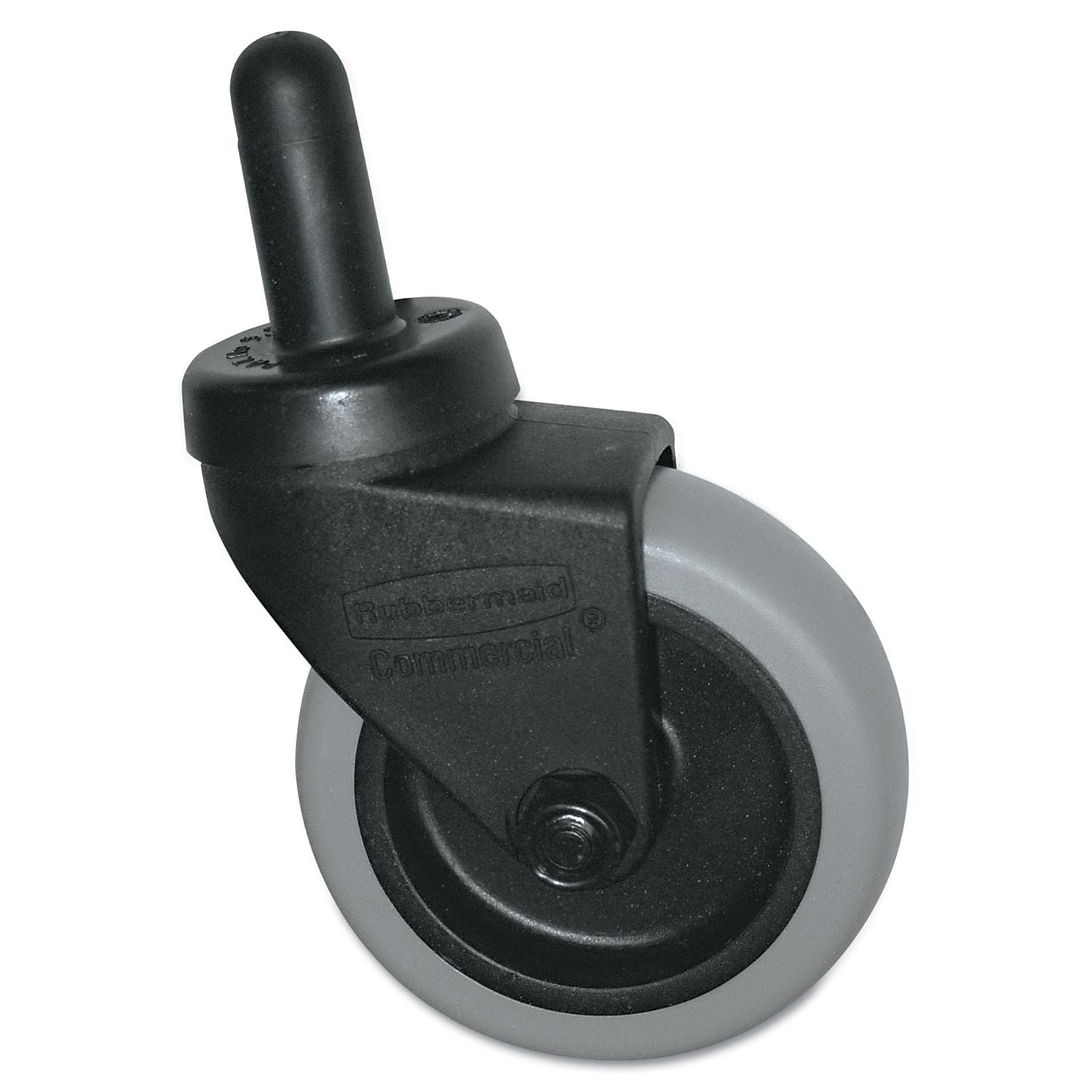 Rubbermaid Commercial Replacement Black Bayonet 3" Swivel Casters (FG7570L20000)