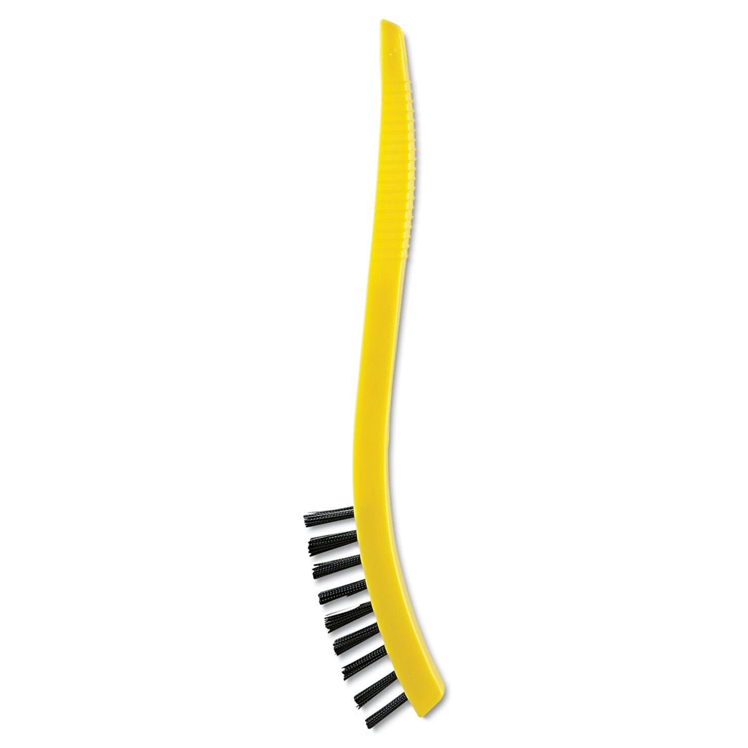 Rubbermaid Plastic Grout Scrub Brush, Yellow/Black (FG9B5600BLA)
