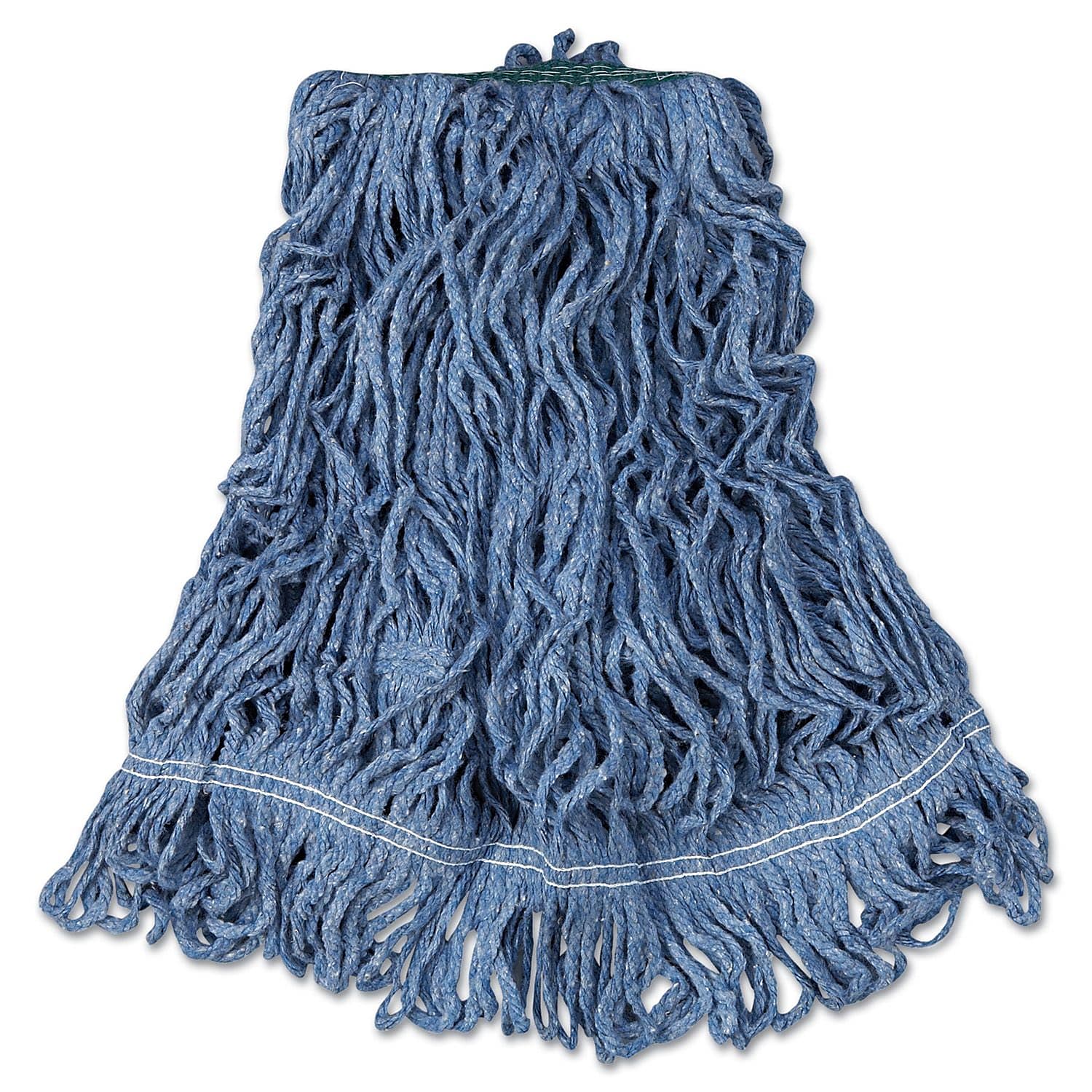 Rubbermaid Super Stitch Medium Mop Head, Tailband, 6/Carton (FGD21206BL00)
