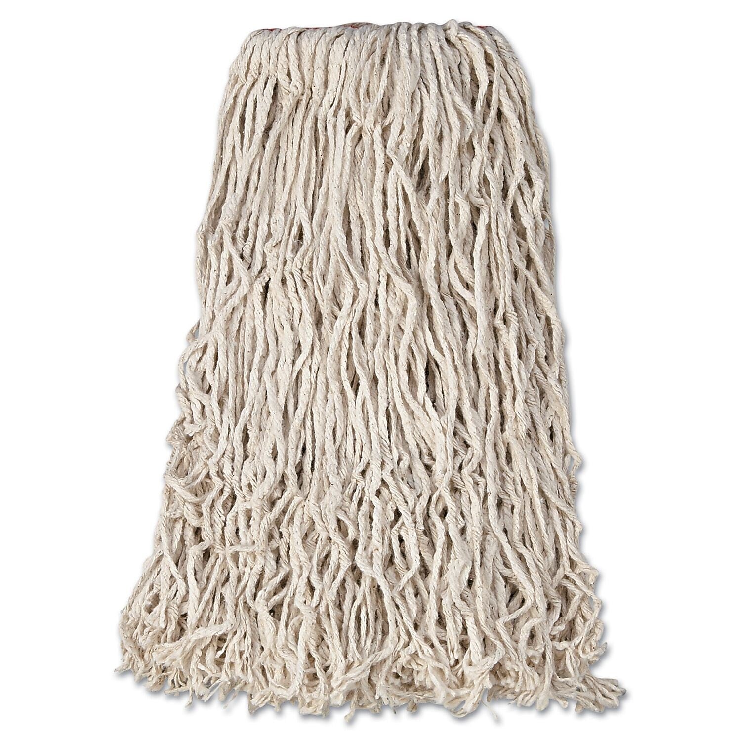 Rubbermaid Commercial, Premium Cut-End Cotton Mop White 24 Oz