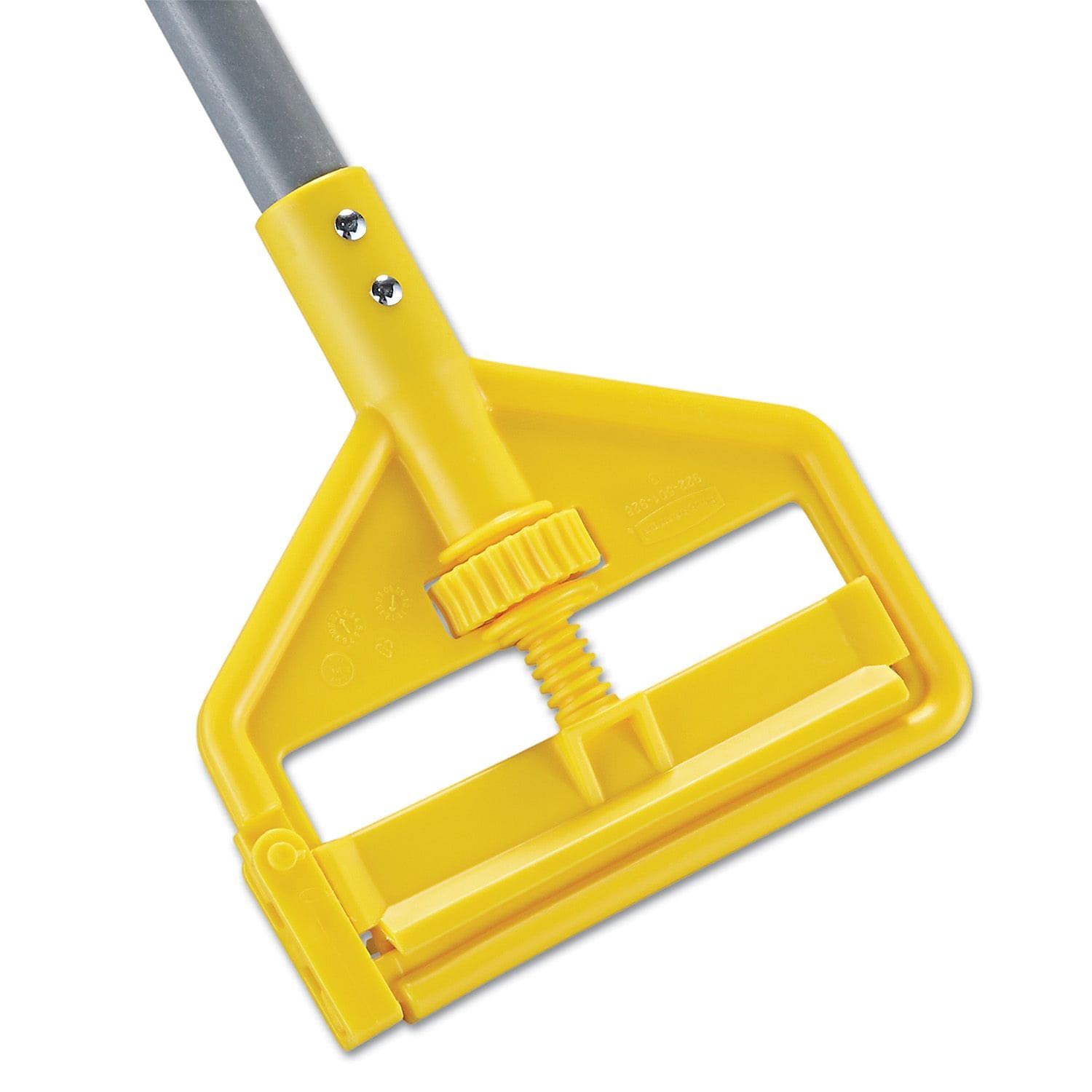 Rubbermaid Invader 60" Vinyl Coated Aluminum Wet Mop Handle, Gray (FGH136000000)
