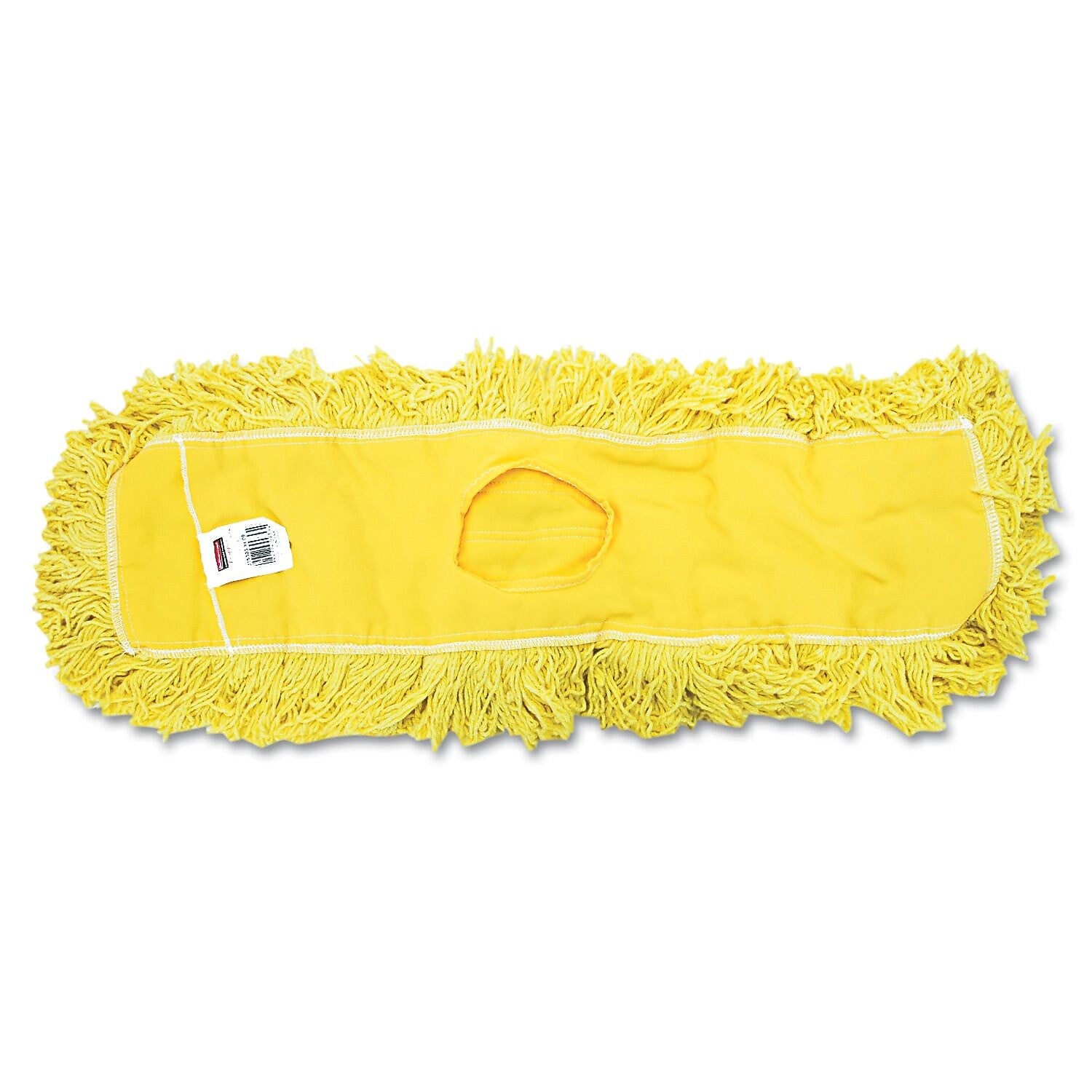 Rubbermaid Commercial Trapper Commercial Dust Mop Looped-end Launderable 5" x 24" Yellow