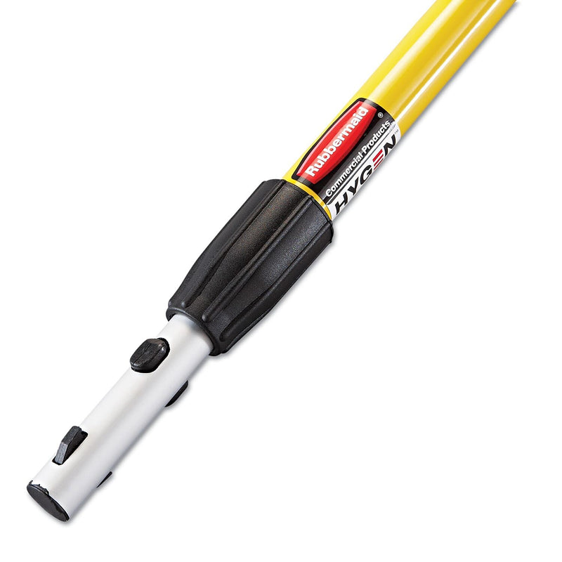 Rubbermaid Commercial HYGEN 48"-72" Quick Connect Mop Handle, Yellow (FGQ75500YL00)
