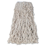 Rubbermaid Commercial Economy Cotton Mop Heads Cotton White