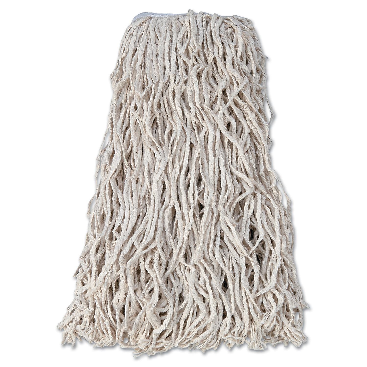 Rubbermaid Commercial Economy Cotton Mop Heads Cotton White