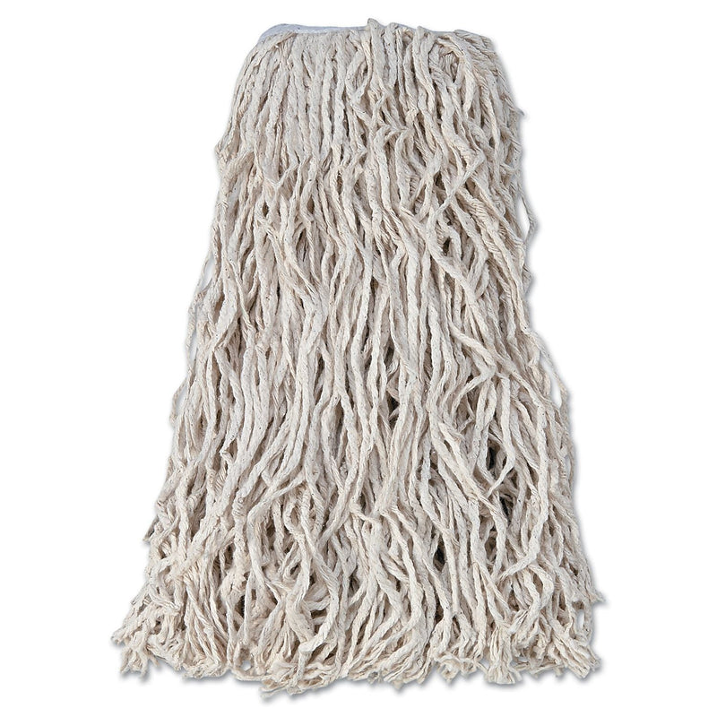 Rubbermaid Commercial Economy Cotton Mop Heads Cotton White