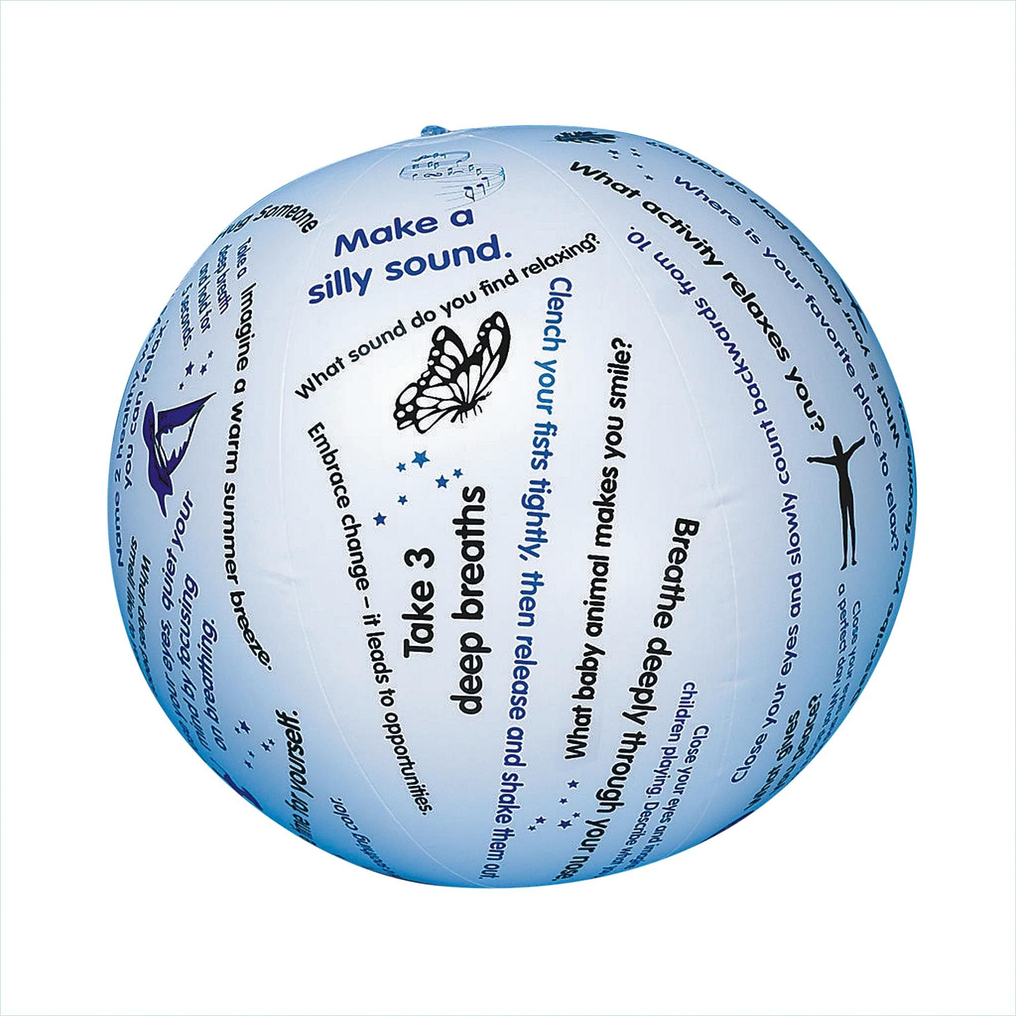S&S Toss 'n Talk-About Relaxation Ball (16718)