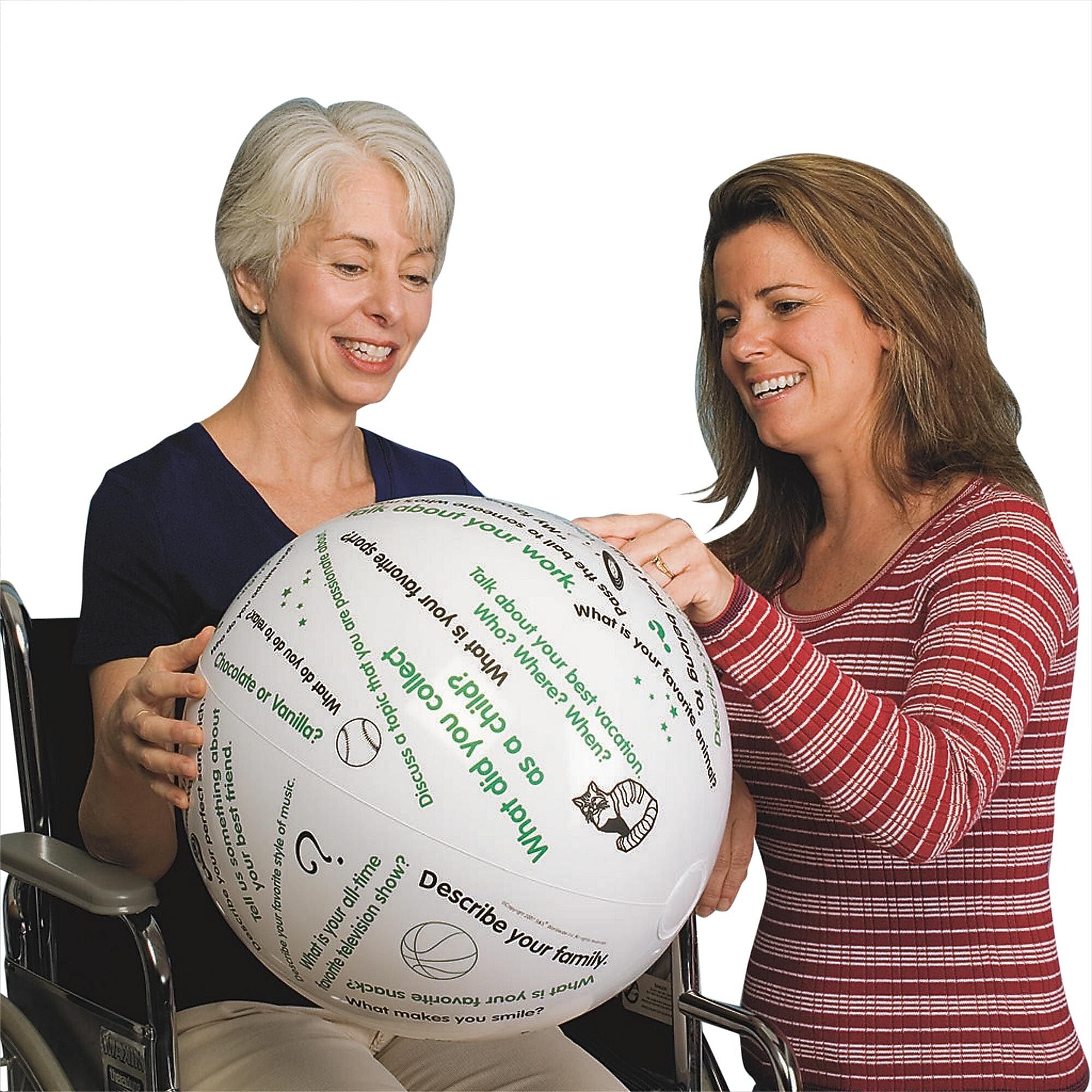 S&S Toss 'n Talk-About Getting Acquainted Ball