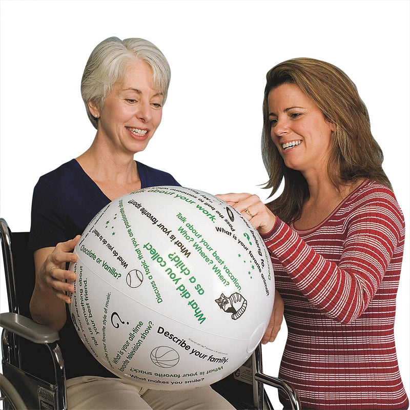 S&S Toss 'n Talk-About Getting Acquainted Ball