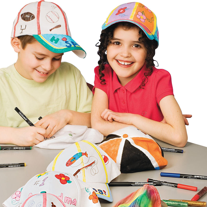 S&S® Color-Me™ Baseball Caps