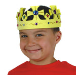 S&S Worldwide Super Foam Crowns Craft Kit, 12/Pack