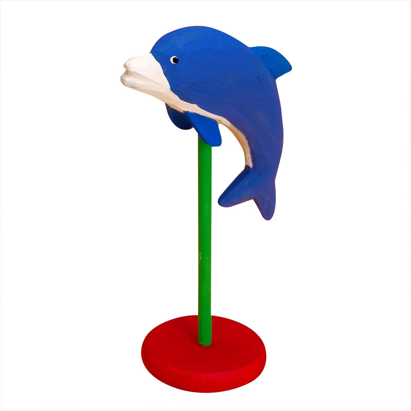 S&S Carved Wood Dolphin Craft Kit, 12/Pack (GP1739)