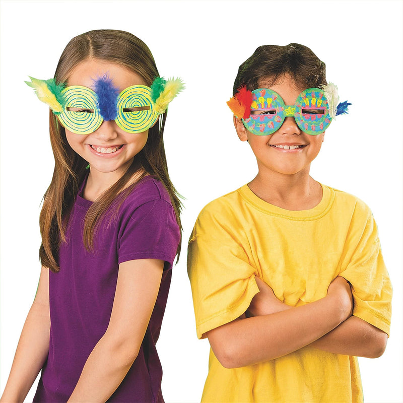 S&S Worldwide Rock Star Glasses Craft Kit, 30/Pack