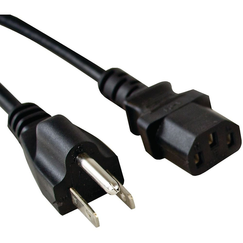 Vericom 4' 3-Prong C13 Power Cord, Black (TCTXPS0400942)
