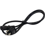 Vericom 4' 3-Prong C13 Power Cord, Black (TCTXPS0400942)