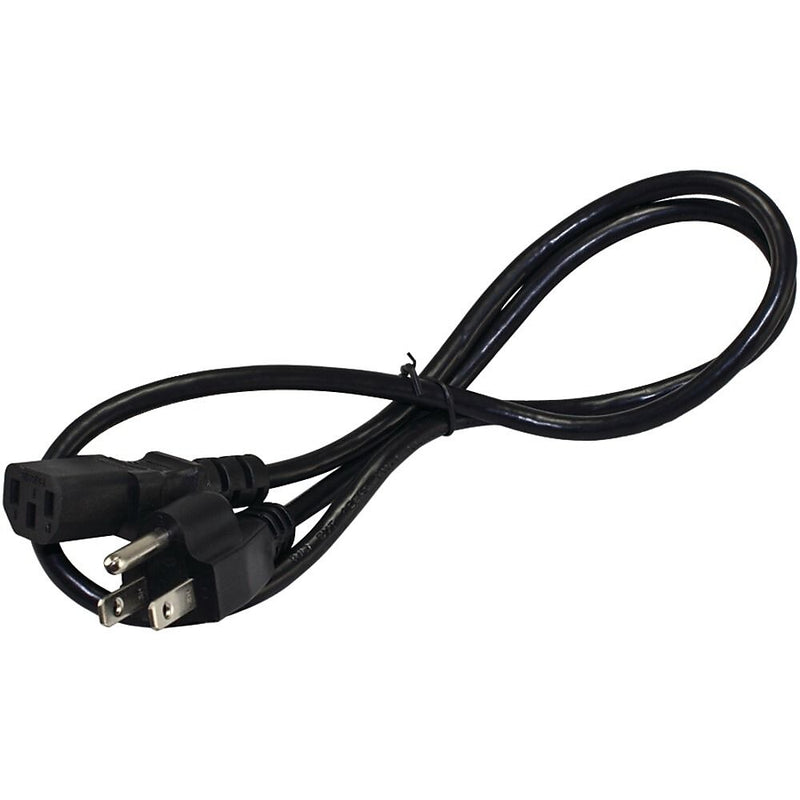Vericom 4' 3-Prong C13 Power Cord, Black (TCTXPS0400942)