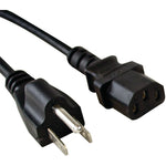 Vericom 6' 3-Prong C13 Power Cord, Black (TCTXPS0600534)