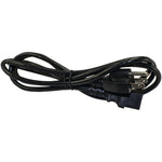 Vericom 6' 3-Prong C13 Power Cord, Black (TCTXPS0600534)