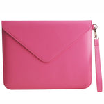Paperthinks™ Recycled Leather Folio For iPad 2/3 and 11" Tablets, Fuchsia