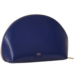 Paperthinks Classic Leather Travel Pouch, Navy Blue (PT02063)