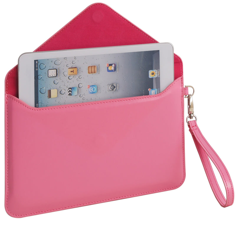 Paperthinks™ Recycled Leather Folio For iPad Mini and 7" Tablets, Fuchsia