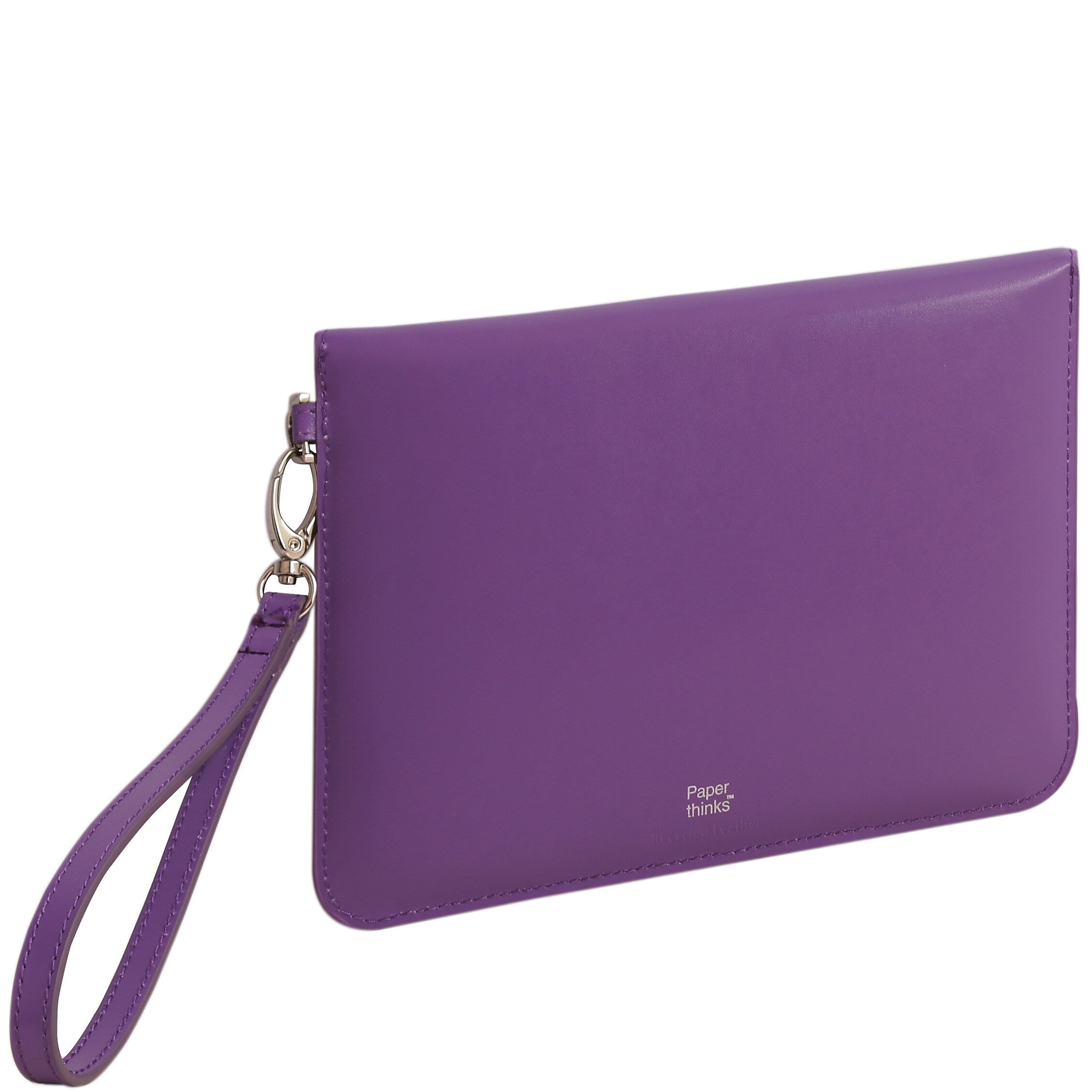 Paperthinks™ Recycled Leather Folio For iPad Mini and 7" Tablets, Violet