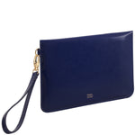 Paperthinks™ Recycled Leather Folio For iPad Mini and 7" Tablets, Navy Blue