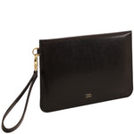 Paperthinks™ Recycled Leather Folio For iPad Mini and 7" Tablets, Black