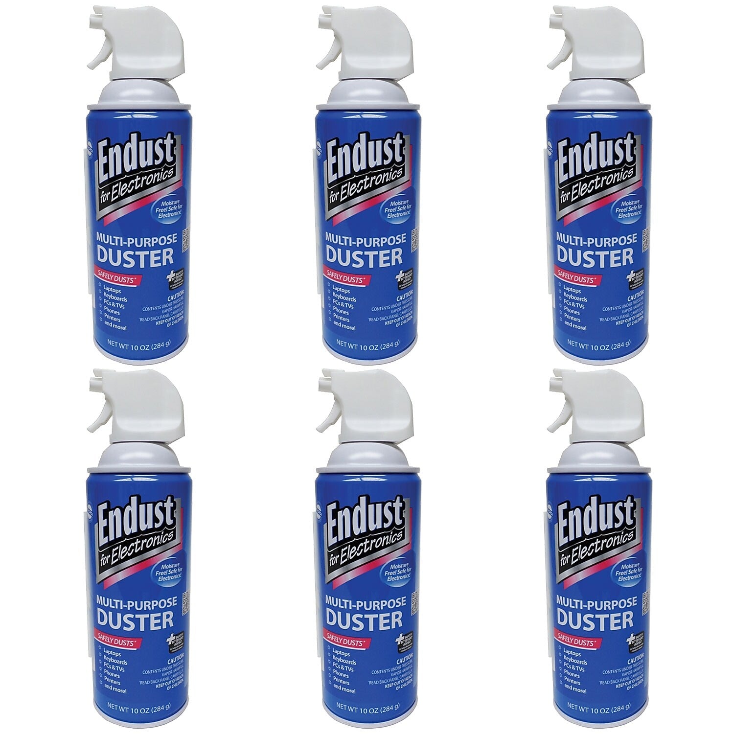Endust® 12275 Screen Cleaner With Micro Fiber Towel Combo For LCD/Plasma Monitor, 6/Pack
