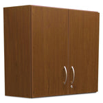 Safco® Modular Break Room Two Doors/Two Adjustable Shelves Base Cabinet, Mahogany/Slate, 36"H x 36"W x 25"D