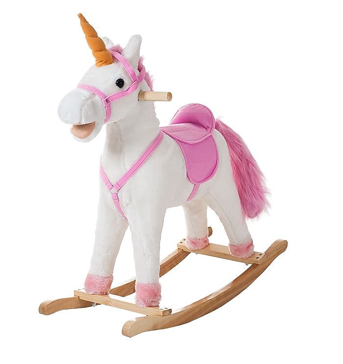 Happy Trails Rock On Bella the Rocking Unicorn