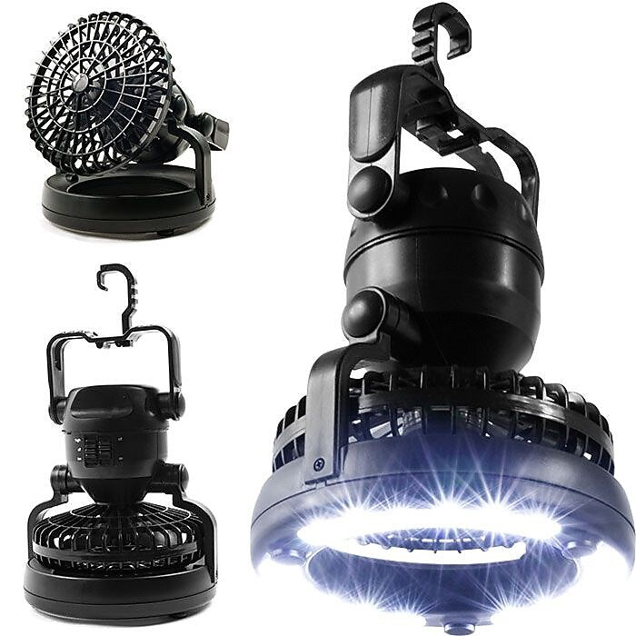 Whetstone™ 2 In 1 Tent LED Camping Ceiling Fan