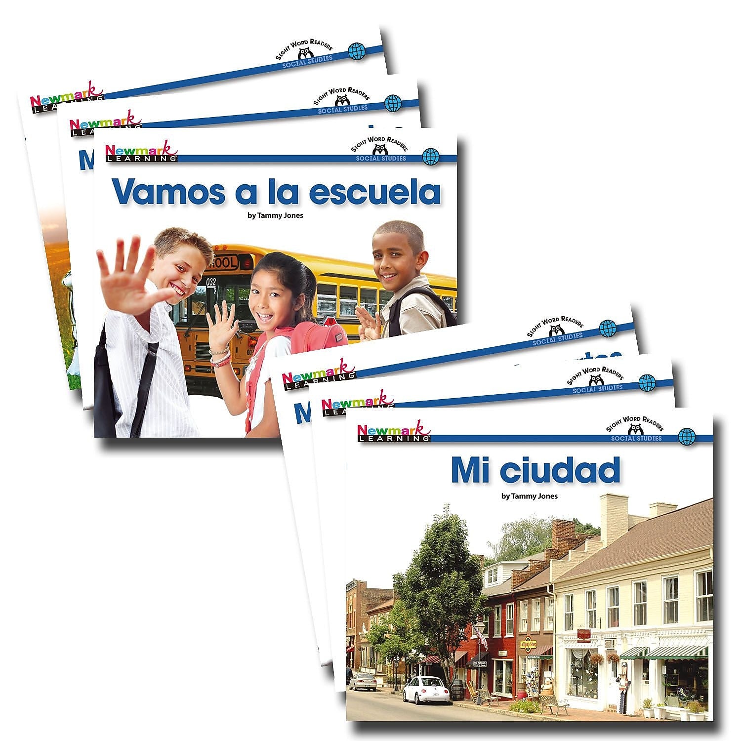 Newmark Learning En Español Sight Word Readers Social Studies Book, 16/Set
