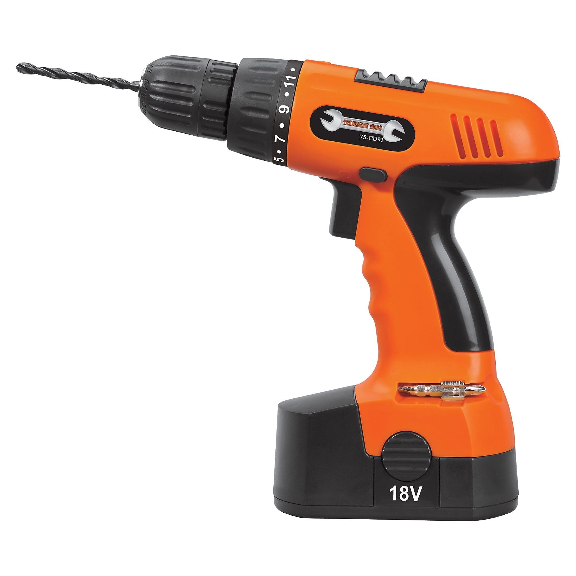 Stalwat 18 V Cordless Drill Set, 3/8" (Dia) Capacity, 89 Piece (75-CD91)